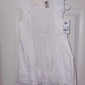 OshKosh White Eyelet dress NWT (24M)